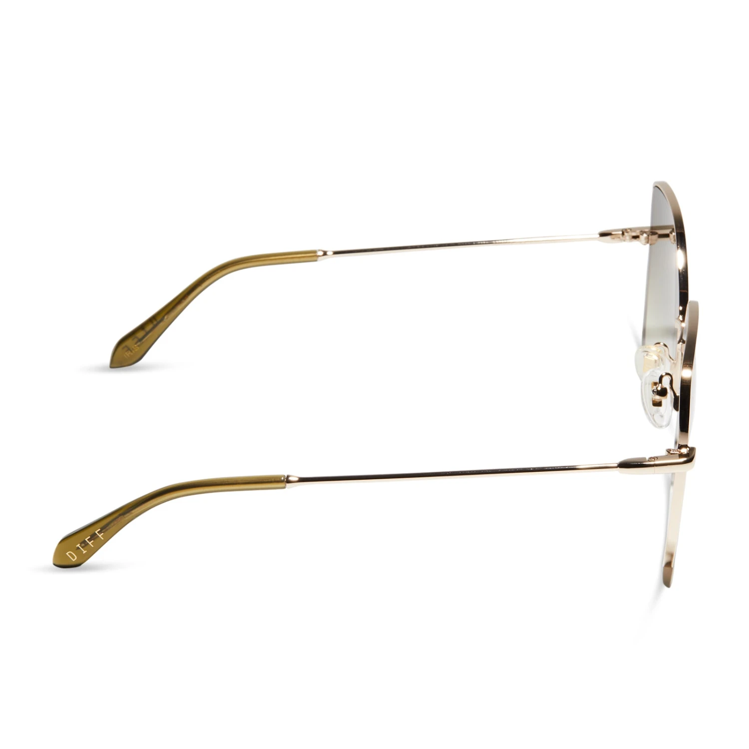 IRIS - SHINY GOLD + G15 GRADIENT SUNGLASSES 5 IRIS - SHINY GOLD + G15 GRADIENT SUNGLASSES - Image 3