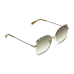 IRIS - SHINY GOLD + G15 GRADIENT SUNGLASSES 12 IRIS - SHINY GOLD + G15 GRADIENT SUNGLASSES -Sunglasses Sales diff eyewear iris shiny gold g15 gradient sunglasses alt 4