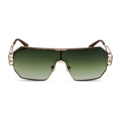 JABBA'S™ PALACE - WARM GOLD METAL + VINTAGE SANDY GREEN + POLARIZED SUNGLASSES