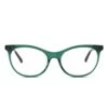 JADE - DEEP IVY + CLEAR GLASSES -Sunglasses Sales diff eyewear jade deep ivy clear glasses alt 1