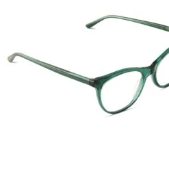 JADE - DEEP IVY + CLEAR GLASSES -Sunglasses Sales diff eyewear jade deep ivy clear glasses alt 3