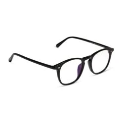 JAXSON - BLACK + POLARIZED PRESCRIPTION SUNGLASSES -Sunglasses Sales diff eyewear jaxson black clear glasses alt 2 9bd758df 9283 414c a70a 350c3cf5dc11