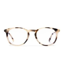 JAXSON - CREAM TORTOISE + CLEAR GLASSES