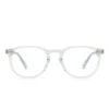 JAXSON - SOFT LAGOON CRYSTAL + CLEAR GLASSES -Sunglasses Sales diff eyewear jaxson soft lagoon crystal clear glasses alt 1
