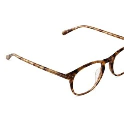 JAXSON - TOASTED COCONUT + CLEAR GLASSES -Sunglasses Sales diff eyewear jaxson toasted coconut clear glasses alt 4