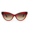 PATRICIA NASH - KELLY + CAMPARI CRYSTAL + DARK BROWN GRADIENT SUNGLASSES 2 PATRICIA NASH - KELLY + CAMPARI CRYSTAL + DARK BROWN GRADIENT SUNGLASSES -Sunglasses Sales diff eyewear kelly campari crystal dark brown gradient sunglasses alt 1