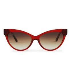PATRICIA NASH - KELLY + CAMPARI CRYSTAL + DARK BROWN GRADIENT SUNGLASSES