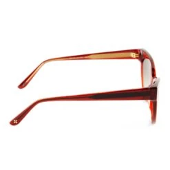 PATRICIA NASH - KELLY + CAMPARI CRYSTAL + DARK BROWN GRADIENT SUNGLASSES -Sunglasses Sales diff eyewear kelly campari crystal dark brown gradient sunglasses alt 3