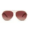 KOKO - ROSE GOLD + WINE GRADIENT SUNGLASSES -Sunglasses Sales diff eyewear koko rose gold wine gradient sunglasses alt 1