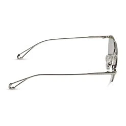 ADRIENNE BAILON - L.E.S. + SILVER + CHROME MIRROR SUNGLASSES -Sunglasses Sales diff eyewear l.e.s. silver chrome mirror sunglasses alt 3