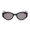 LINNEA - BLACK + GREY SUNGLASSES 1 LINNEA - BLACK + GREY SUNGLASSES -Sunglasses Sales diff eyewear linnea black grey sunglasses alt 1