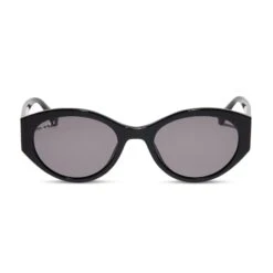 LINNEA - BLACK + GREY SUNGLASSES