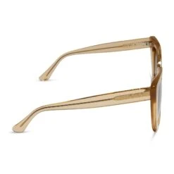 LIZZY - HONEY CRYSTAL + BROWN GRADIENT SUNGLASSES -Sunglasses Sales diff eyewear lizzy honey crystal brown gradient sunglasses alt 3