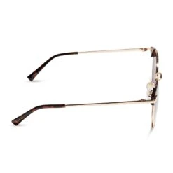 LOGAN - GOLD + BROWN SUNGLASSES 8 LOGAN - GOLD + BROWN SUNGLASSES -Sunglasses Sales diff eyewear logan gold brown sunglasses alt 3