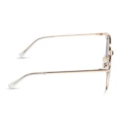 LOGAN - GOLD + GREY SUNGLASSES -Sunglasses Sales diff eyewear logan gold grey sunglasses alt 3