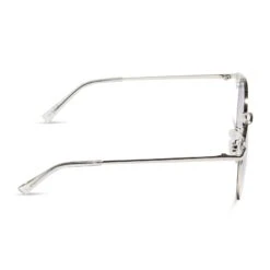 LOGAN - SILVER + LAVENDER ROSE SUNGLASSES -Sunglasses Sales diff eyewear logan silver lavender rose sunglasses alt 3