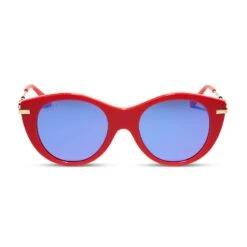 LUNA LOVEGOOD™ - LUNA PINK + PURPLE MIRROR SUNGLASSES