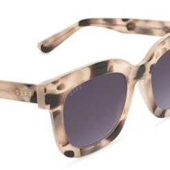 MAKAY - CREAM TORTOISE + GREY GRADIENT SUNGLASSES -Sunglasses Sales diff eyewear makay cream tortoise grey gradient sunglasses alt 4