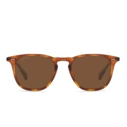 MAXWELL - ANDES TORTOISE + BROWN POLARIZED SUNGLASSES