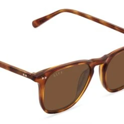 MAXWELL - ANDES TORTOISE + BROWN POLARIZED SUNGLASSES -Sunglasses Sales diff eyewear maxwell andes tortoise brown polarized sunglasses alt 4