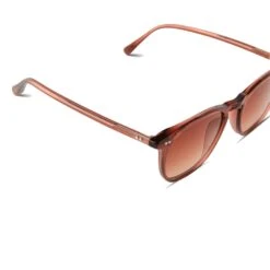 MAXWELL - DEEP AMBER + TERRACOTTA GRADIENT POLARIZED SUNGLASSES -Sunglasses Sales diff eyewear maxwell deep amber terracotta gradient polarized sunglasses alt 4