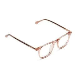 MAXWELL - ROSE STONE + CLEAR GLASSES -Sunglasses Sales diff eyewear maxwell rose stone clear glasses alt 4