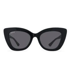 MELODY - BLACK + GREY SUNGLASSES