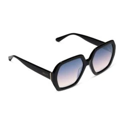 NOLA - BLACK + TWILIGHT GRADIENT SUNGLASSES -Sunglasses Sales diff eyewear nola black twilight gradient sunglasses alt 4