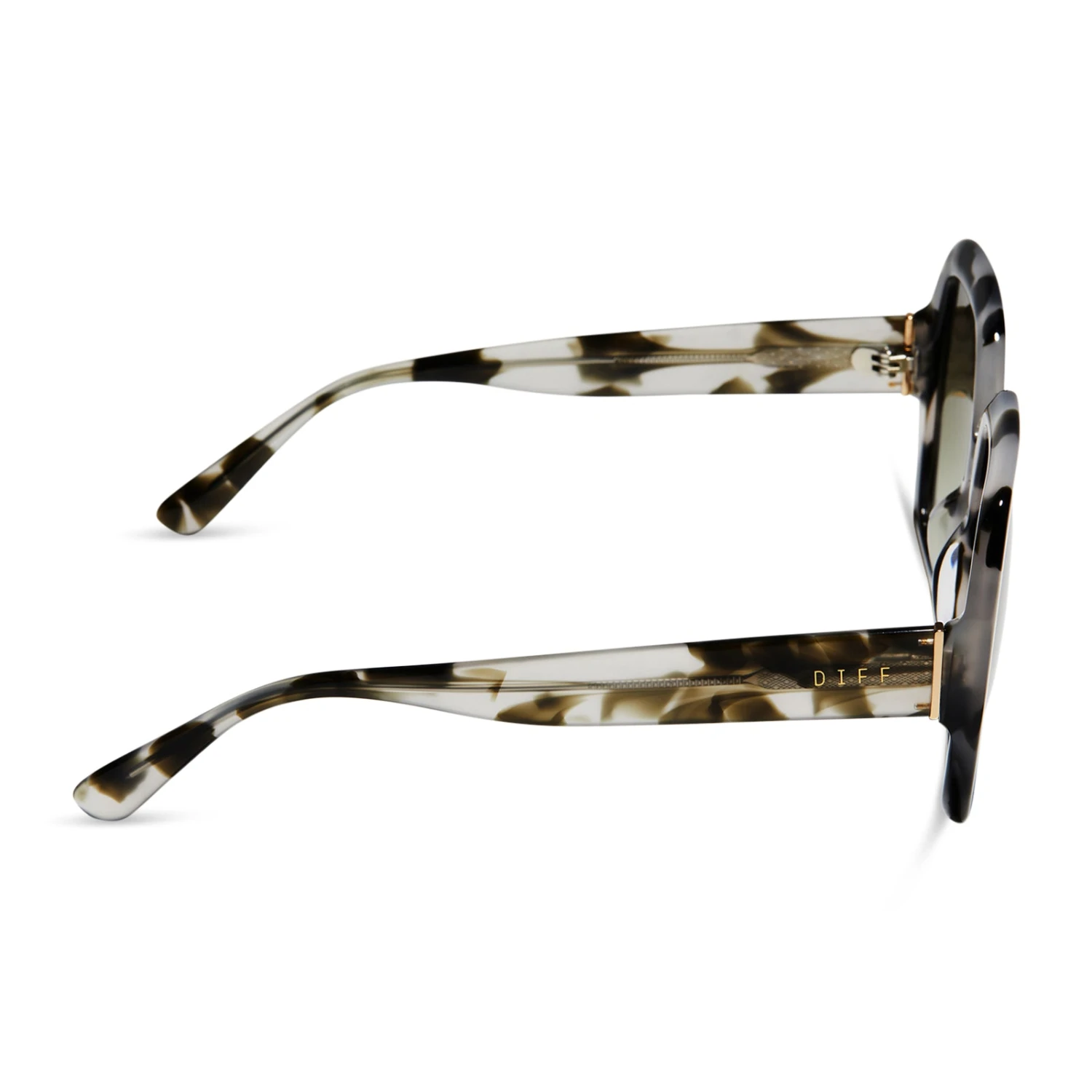 NOLA - KOMBU + OLIVE GRADIENT + POLARIZED SUNGLASSES 5 NOLA - KOMBU + OLIVE GRADIENT + POLARIZED SUNGLASSES - Image 3