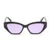 NYMPHADORA TONKS™ - BLACK + PURPLE SUNGLASSES 1 NYMPHADORA TONKS™ - BLACK + PURPLE SUNGLASSES -Sunglasses Sales diff eyewear nyphadora tonks black purple sunglasses alt 1