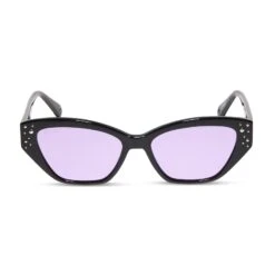 NYMPHADORA TONKS™ - BLACK + PURPLE SUNGLASSES
