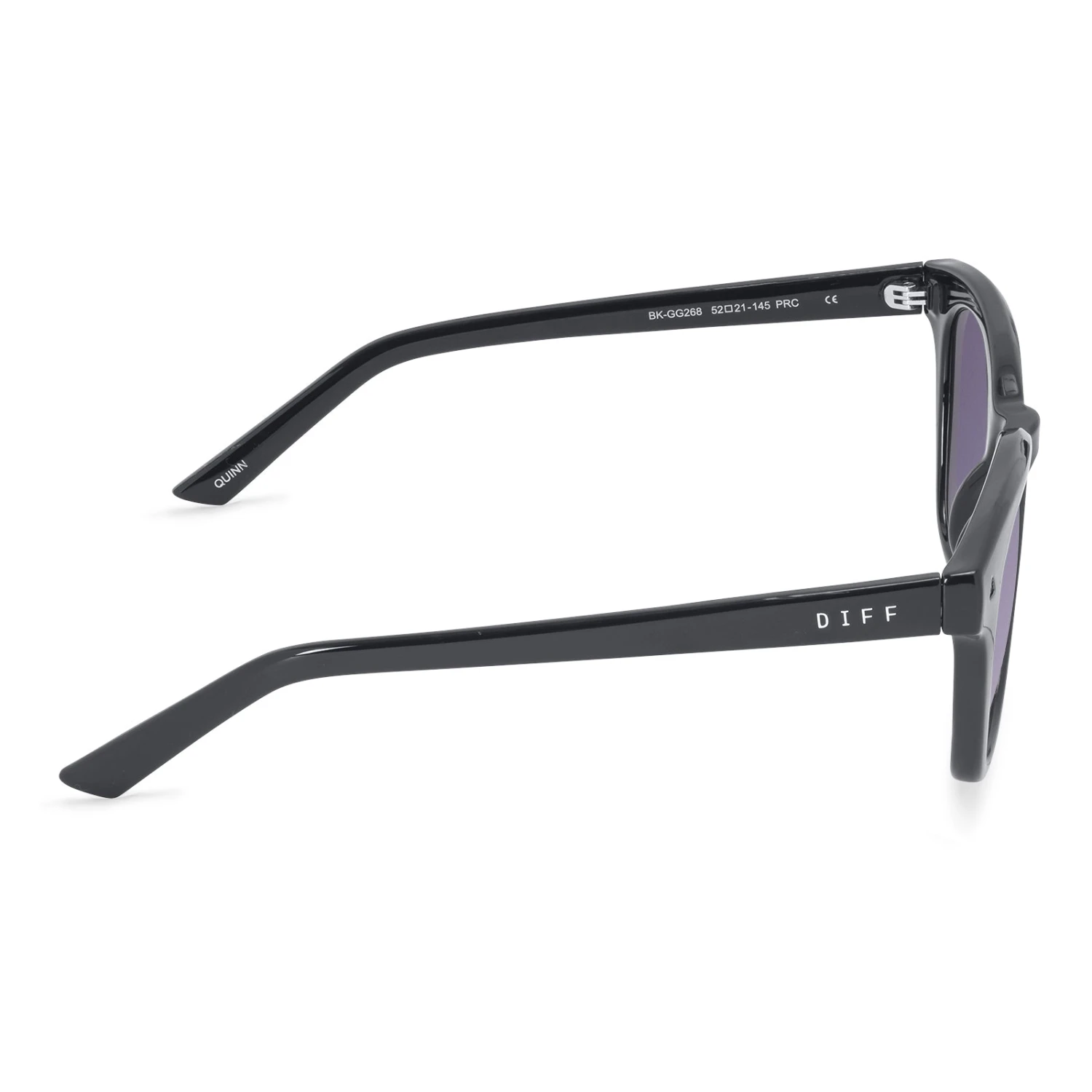 QUINN - BLACK + GREY GRADIENT SUNGLASSES 5 QUINN - BLACK + GREY GRADIENT SUNGLASSES - Image 3