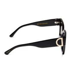 REMI - BLACK + GREY SUNGLASSES -Sunglasses Sales diff eyewear remi black grey sunglasses alt 3