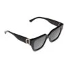 REMI - BLACK + GREY SUNGLASSES -Sunglasses Sales diff eyewear remi black grey sunglasses alt 4
