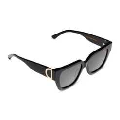 REMI - BLACK + GREY SUNGLASSES
