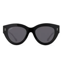 RONDA - BLACK + GREY SUNGLASSES