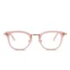 RUE - GEO PINK + CLEAR GLASSES 2 RUE - GEO PINK + CLEAR GLASSES -Sunglasses Sales diff eyewear rue geo pink clear glasses alt 1