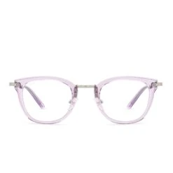 RUE - LAVENDER FOG CRYSTAL + CLEAR GLASSES