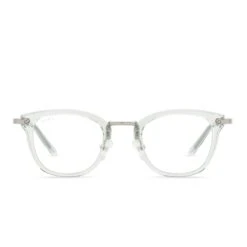 RUE - SOFT LAGOON CRYSTAL + CLEAR GLASSES
