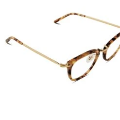 RUE - TOASTED COCONUT + CLEAR GLASSES -Sunglasses Sales diff eyewear rue toasted coconut clear glasses alt 4