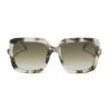 SANDRA - KOMBU + OLIVE GRADIENT SUNGLASSES -Sunglasses Sales diff eyewear sandra kombu olive gradient sunglasses alt 1