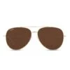 SCARLETT - GOLD + BROWN SUNGLASSES -Sunglasses Sales diff eyewear scarlett gold brown sunglasses alt 1