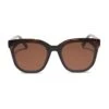 SIA - BLACK BROWN TORTOISE + SOLID BROWN SUNGLASSES -Sunglasses Sales diff eyewear sia black brown tortoise solid brown sunglasses alt 1