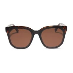 SIA - BLACK BROWN TORTOISE + SOLID BROWN SUNGLASSES