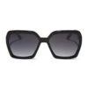 SLOANE - BLACK + GREY GRADIENT SUNGLASSES -Sunglasses Sales diff eyewear sloane black grey gradient sunglasses alt 1