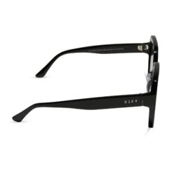 SLOANE - BLACK + GREY GRADIENT SUNGLASSES -Sunglasses Sales diff eyewear sloane black grey gradient sunglasses alt 3
