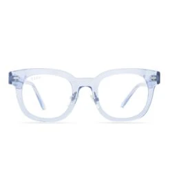 SUMMER - COLOMBIA BLUE CRYSTAL + CLEAR GLASSES