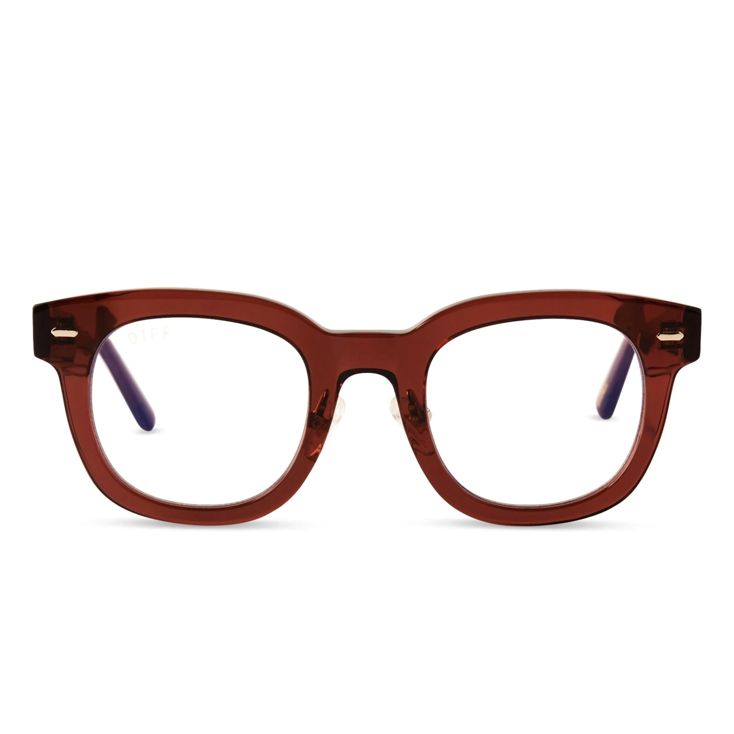 SUMMER - DEEP AMBER + CLEAR GLASSES 3 SUMMER - DEEP AMBER + CLEAR GLASSES