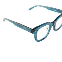 SUMMER - DEEP AQUA + CLEAR GLASSES -Sunglasses Sales diff eyewear summer deep aqua clear glasses alt 4