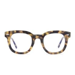 SUMMER - HAZEL TORTOISE + CLEAR GLASSES